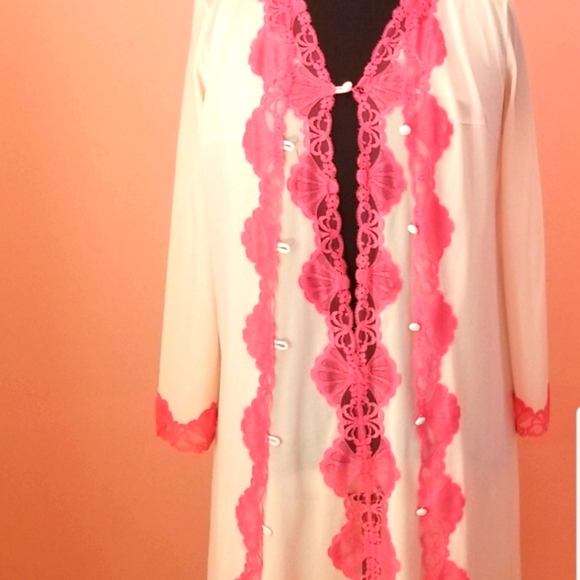 Emilio Pucci nightgown and robe knee length Small - Picture 2 of 8